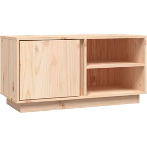 VidaXL TV Cabinet-TV Stand-Television Unit 80x35x40.5 cm Solid Wood Pine 622095 VidaXL TV Cabinet-TV Stand-Television Unit 80x35x40.5 cm Solid Wood Pine 622095