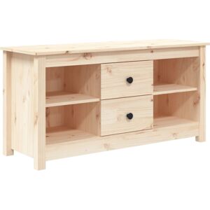 VidaXL TV Cabinet-TV Stand-Television Unit 103x36.5x52 cm Solid Wood Pine 595713 VidaXL TV Cabinet-TV Stand-Television Unit 103x36.5x52 cm Solid Wood Pine 595713