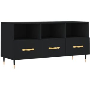 VidaXL TV Cabinet-TV Stand-Television Unit Black 102x36x50 cm Engineered Wood 623288 VidaXL TV Cabinet-TV Stand-Television Unit Black 102x36x50 cm Engineered Wood 623288