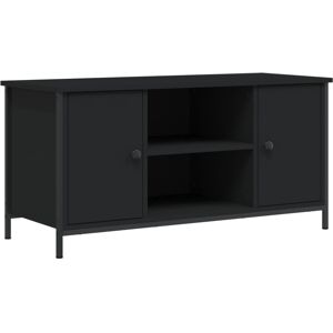 VidaXL TV Cabinet-TV Stand-Television Unit Black 100x40x50 cm Engineered Wood 356120 VidaXL TV Cabinet-TV Stand-Television Unit Black 100x40x50 cm Engineered Wood 356120
