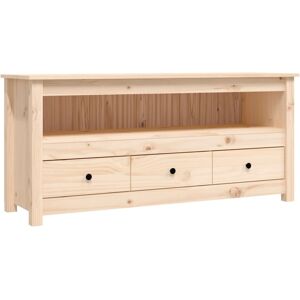 VidaXL TV Cabinet-TV Stand-Television Unit 114x35x52 cm Solid Wood Pine 922386 VidaXL TV Cabinet-TV Stand-Television Unit 114x35x52 cm Solid Wood Pine 922386