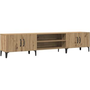 VidaXL TV Cabinet-TV Stand-Television Unit Artisian Oak 180x31.5x40 cm Engineered Wood VidaXL TV Cabinet-TV Stand-Television Unit Artisian Oak 180x31.5x40 cm Engineered Wood