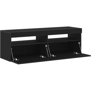 VidaXL TV Cabinet-TV Stand-Television Unit Black 120 x 35 x 40 cm Engineered wood 64721 VidaXL TV Cabinet-TV Stand-Television Unit Black 120 x 35 x 40 cm Engineered wood 64721