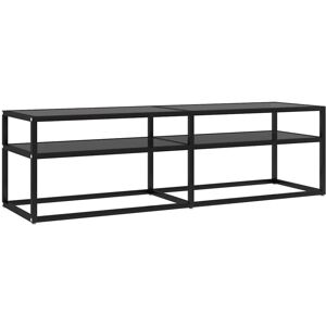 VidaXL TV Cabinet-TV Stand-Television Unit Black 140x40x40.5 cm Tempered Glass 671279 VidaXL TV Cabinet-TV Stand-Television Unit Black 140x40x40.5 cm Tempered Glass 671279