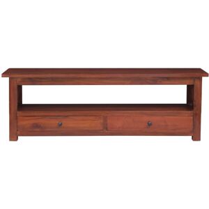VidaXL TV Cabinet-TV Stand-Television Unit Brown 115x30x40 cm Solid Mahogany Wood 65907 VidaXL TV Cabinet-TV Stand-Television Unit Brown 115x30x40 cm Solid Mahogany Wood 65907