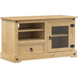 VidaXL TV Cabinet-TV Stand-Television Unit Corona 100x45x58 cm Solid Wood Pine 688378 VidaXL TV Cabinet-TV Stand-Television Unit Corona 100x45x58 cm Solid Wood Pine 688378