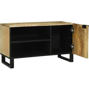 VidaXL TV Cabinet-TV Stand-Television Unit Brown 80 x 33 x 46 cm Solid mango wood 51309 VidaXL TV Cabinet-TV Stand-Television Unit Brown 80 x 33 x 46 cm Solid mango wood 51309