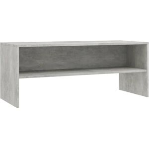 VidaXL TV Cabinet-TV Stand-Television Unit Concrete Grey 100x40x40 cm Engineered Wood 5 VidaXL TV Cabinet-TV Stand-Television Unit Concrete Grey 100x40x40 cm Engineered Wood 5