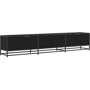 VidaXL TV Cabinet-TV Stand-Television Unit Black oak 210 x 35 x 41 cm Engineered wood 1 VidaXL TV Cabinet-TV Stand-Television Unit Black oak 210 x 35 x 41 cm Engineered wood 1