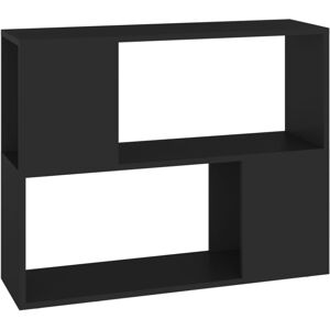 VidaXL TV Cabinet-TV Stand-Television Unit Black 80x24x63 cm Engineered Wood 268731 VidaXL TV Cabinet-TV Stand-Television Unit Black 80x24x63 cm Engineered Wood 268731