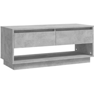 VidaXL TV Cabinet-TV Stand-Television Unit Concrete Grey 102x41x44 cm Engineered Wood 4 VidaXL TV Cabinet-TV Stand-Television Unit Concrete Grey 102x41x44 cm Engineered Wood 4