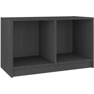 VidaXL TV Cabinet-TV Stand-Television Unit Grey 70x33x42 cm Solid Pinewood 341374 VidaXL TV Cabinet-TV Stand-Television Unit Grey 70x33x42 cm Solid Pinewood 341374