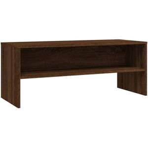 VidaXL TV Cabinet-TV Stand-Television Unit Brown Oak 100x40x40 cm Engineered Wood 72053 VidaXL TV Cabinet-TV Stand-Television Unit Brown Oak 100x40x40 cm Engineered Wood 72053