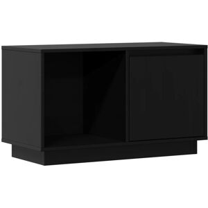 VidaXL TV Cabinet-TV Stand-Television Unit Black 74x35x44 cm Solid Wood Pine 258186 VidaXL TV Cabinet-TV Stand-Television Unit Black 74x35x44 cm Solid Wood Pine 258186
