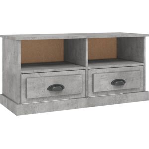 VidaXL TV Cabinet-TV Stand-Television Unit Concrete Grey 93x35.5x45 cm Engineered Wood VidaXL TV Cabinet-TV Stand-Television Unit Concrete Grey 93x35.5x45 cm Engineered Wood
