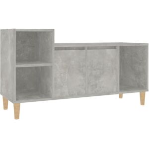 VidaXL TV Cabinet-TV Stand-Television Unit Concrete Grey 100x35x55 cm Engineered Wood 4 VidaXL TV Cabinet-TV Stand-Television Unit Concrete Grey 100x35x55 cm Engineered Wood 4