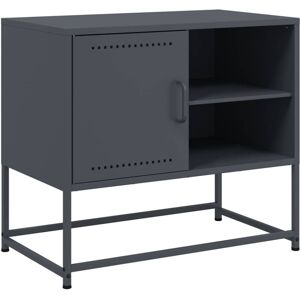 VidaXL TV Cabinet-TV Stand-Television Unit Anthracite 68x39x60.5 cm Steel 934552 VidaXL TV Cabinet-TV Stand-Television Unit Anthracite 68x39x60.5 cm Steel 934552