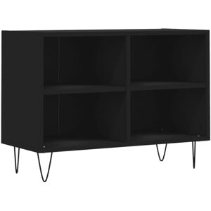 VidaXL TV Cabinet-TV Stand-Television Unit Black 69.5x30x50 cm Engineered Wood 175905 VidaXL TV Cabinet-TV Stand-Television Unit Black 69.5x30x50 cm Engineered Wood 175905