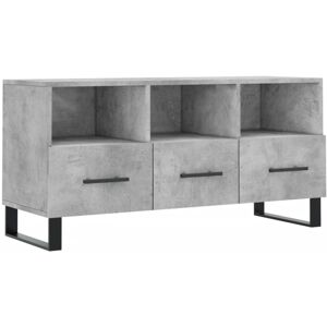 VidaXL TV Cabinet-TV Stand-Television Unit Concrete Grey 102x36x50 cm Engineered Wood 4 VidaXL TV Cabinet-TV Stand-Television Unit Concrete Grey 102x36x50 cm Engineered Wood 4