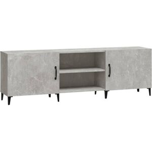 VidaXL TV Cabinet-TV Stand-Television Unit Concrete Grey 150x30x50 cm Engineered Wood 4 VidaXL TV Cabinet-TV Stand-Television Unit Concrete Grey 150x30x50 cm Engineered Wood 4