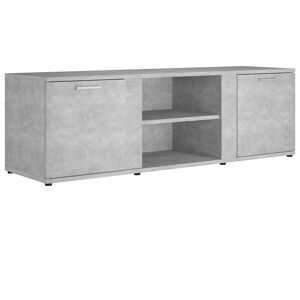 VidaXL TV Cabinet-TV Stand-Television Unit Concrete Grey 120x34x37 cm Engineered Wood 1 VidaXL TV Cabinet-TV Stand-Television Unit Concrete Grey 120x34x37 cm Engineered Wood 1