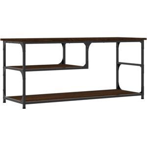 VidaXL TV Cabinet-TV Stand-Television Unit Brown Oak 103x38x46.5 cm Engineered Wood and VidaXL TV Cabinet-TV Stand-Television Unit Brown Oak 103x38x46.5 cm Engineered Wood and