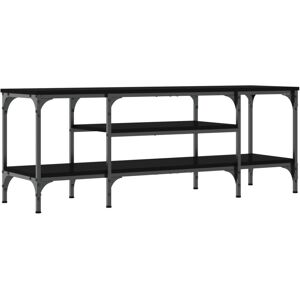 VidaXL TV Cabinet-TV Stand-Television Unit Black 121x35x45 cm Engineered Wood&Iron 2987 VidaXL TV Cabinet-TV Stand-Television Unit Black 121x35x45 cm Engineered Wood&Iron 2987