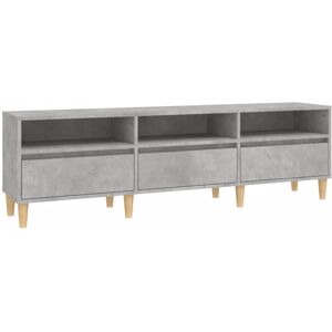 VidaXL TV Cabinet-TV Stand-Television Unit Concrete Grey 150x30x44.5 cm Engineered Wood VidaXL TV Cabinet-TV Stand-Television Unit Concrete Grey 150x30x44.5 cm Engineered Wood