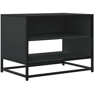 VidaXL TV Cabinet-TV Stand-Television Unit Black 61x40x46 cm Engineered Wood and Metal VidaXL TV Cabinet-TV Stand-Television Unit Black 61x40x46 cm Engineered Wood and Metal