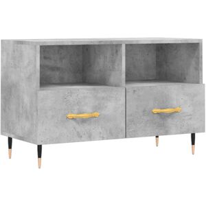 VidaXL TV Cabinet-TV Stand-Television Unit Concrete Grey 80x36x50 cm Engineered Wood 22 VidaXL TV Cabinet-TV Stand-Television Unit Concrete Grey 80x36x50 cm Engineered Wood 22