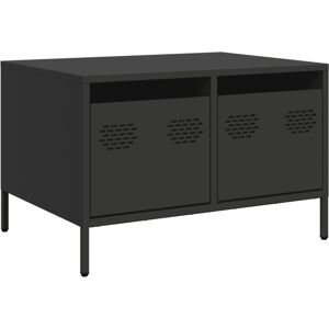 VidaXL TV Cabinet-TV Stand-Television Unit Black 68x50x43.5 cm Cold-rolled Steel 702804 VidaXL TV Cabinet-TV Stand-Television Unit Black 68x50x43.5 cm Cold-rolled Steel 702804