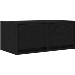 VidaXL TV Cabinet-TV Stand-Television Unit Black Oak 60x31x25.5 cm Engineered Wood 8577 VidaXL TV Cabinet-TV Stand-Television Unit Black Oak 60x31x25.5 cm Engineered Wood 8577