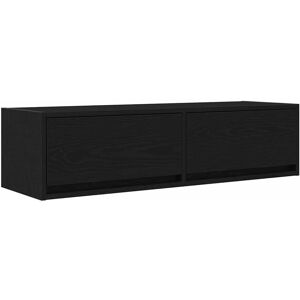 VidaXL TV Cabinet-TV Stand-Television Unit Black oak 100 x 31 x 25.5 cm Engineered wood VidaXL TV Cabinet-TV Stand-Television Unit Black oak 100 x 31 x 25.5 cm Engineered wood