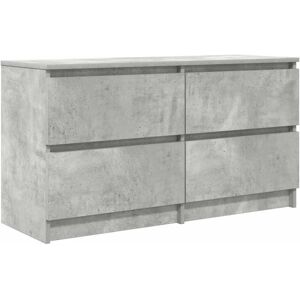 VidaXL TV Cabinet-TV Stand-Television Unit Concrete Grey 100x35x54 cm Engineered Wood 4 VidaXL TV Cabinet-TV Stand-Television Unit Concrete Grey 100x35x54 cm Engineered Wood 4