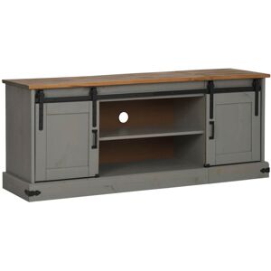 VidaXL TV Cabinet-TV Stand-Television Unit HALDEN 2 Sliding Doors Grey 150x40x60 cm Sol VidaXL TV Cabinet-TV Stand-Television Unit HALDEN 2 Sliding Doors Grey 150x40x60 cm Sol
