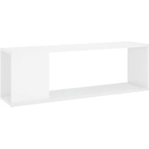VidaXL TV Cabinet-TV Stand-Television Unit High Gloss White 100x24x32 cm Engineered Woo VidaXL TV Cabinet-TV Stand-Television Unit High Gloss White 100x24x32 cm Engineered Woo