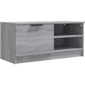 VidaXL TV Cabinet-TV Stand-Television Unit Grey Sonoma 80x35x36.5 cm Engineered Wood 14 VidaXL TV Cabinet-TV Stand-Television Unit Grey Sonoma 80x35x36.5 cm Engineered Wood 14