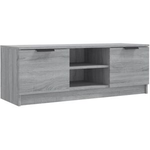 VidaXL TV Cabinet-TV Stand-Television Unit Grey Sonoma 102x35x36.5 cm Engineered Wood 9 VidaXL TV Cabinet-TV Stand-Television Unit Grey Sonoma 102x35x36.5 cm Engineered Wood 9