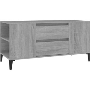 VidaXL TV Cabinet-TV Stand-Television Unit Grey Sonoma 102x44.5x50 cm Engineered Wood 3 VidaXL TV Cabinet-TV Stand-Television Unit Grey Sonoma 102x44.5x50 cm Engineered Wood 3