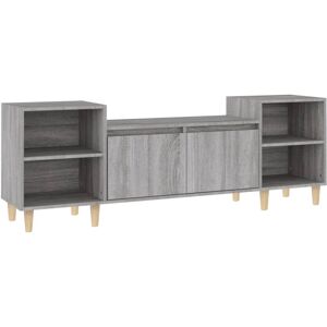 VidaXL TV Cabinet-TV Stand-Television Unit Grey Sonoma 160x35x55 cm Engineered Wood 580 VidaXL TV Cabinet-TV Stand-Television Unit Grey Sonoma 160x35x55 cm Engineered Wood 580