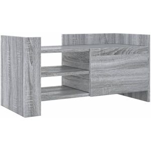 VidaXL TV Cabinet-TV Stand-Television Unit Grey Sonoma 80x35x40 cm Engineered Wood 8985 VidaXL TV Cabinet-TV Stand-Television Unit Grey Sonoma 80x35x40 cm Engineered Wood 8985