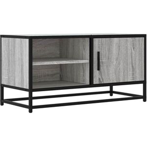 VidaXL TV Cabinet-TV Stand-Television Unit Grey Sonoma 80x34.5x40 cm Engineered Wood an VidaXL TV Cabinet-TV Stand-Television Unit Grey Sonoma 80x34.5x40 cm Engineered Wood an