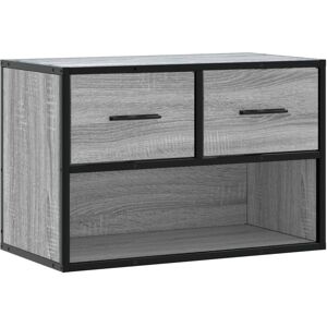 VidaXL TV Cabinet-TV Stand-Television Unit Grey Sonoma 60x31x39.5 cm Engineered Wood an VidaXL TV Cabinet-TV Stand-Television Unit Grey Sonoma 60x31x39.5 cm Engineered Wood an