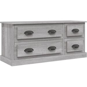 VidaXL TV Cabinet-TV Stand-Television Unit Grey Sonoma 100x35.5x45 cm Engineered Wood 2 VidaXL TV Cabinet-TV Stand-Television Unit Grey Sonoma 100x35.5x45 cm Engineered Wood 2
