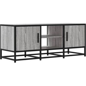 VidaXL TV Cabinet-TV Stand-Television Unit Grey Sonoma 100x35x41 cm Engineered Wood and VidaXL TV Cabinet-TV Stand-Television Unit Grey Sonoma 100x35x41 cm Engineered Wood and