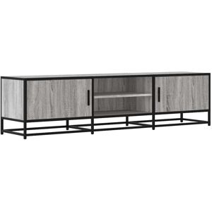 VidaXL TV Cabinet-TV Stand-Television Unit Grey Sonoma 160x35x41 cm Engineered Wood and VidaXL TV Cabinet-TV Stand-Television Unit Grey Sonoma 160x35x41 cm Engineered Wood and