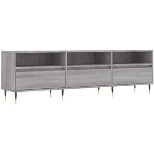VidaXL TV Cabinet-TV Stand-Television Unit Grey Sonoma 150x30x44.5 cm Engineered Wood 6 VidaXL TV Cabinet-TV Stand-Television Unit Grey Sonoma 150x30x44.5 cm Engineered Wood 6
