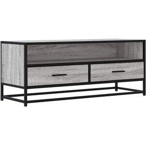 VidaXL TV Cabinet-TV Stand-Television Unit Grey Sonoma 100x34.5x40 cm Engineered Wood a VidaXL TV Cabinet-TV Stand-Television Unit Grey Sonoma 100x34.5x40 cm Engineered Wood a