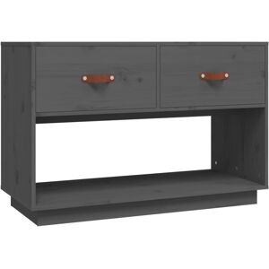 VidaXL TV Cabinet-TV Stand-Television Unit Grey 90x40x60 cm Solid Wood Pine 667101 VidaXL TV Cabinet-TV Stand-Television Unit Grey 90x40x60 cm Solid Wood Pine 667101