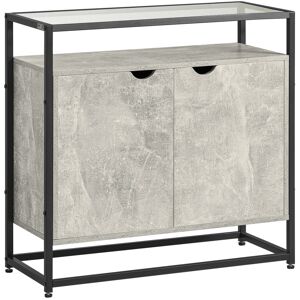 SoBuy Grey Sideboard Console Table Storage Cabinet SoBuy Grey Sideboard Console Table Storage Cabinet